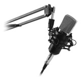 Kit Studio Microphone Con Soporte / Antipop / Stand Philco