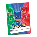 Convite Pj Masks Regina 8und