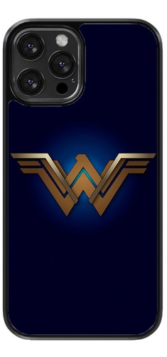 Funda Para Celular Wonder Woman Mujer Maravilla Azul Dc 