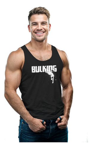 Camiseta Para Gym/fitness Sin Mangas Tank Top Bulking