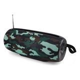 Fol Camuflaje Altavoz Bluetooth Inalámbricoportátil Altavoz 