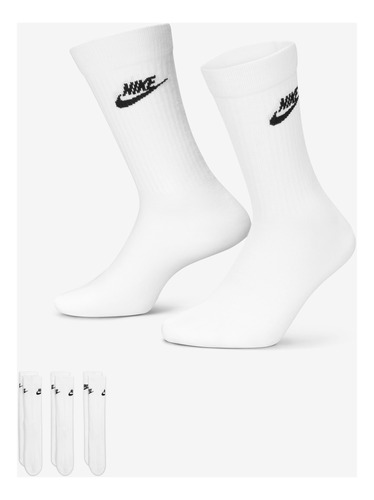 Calcetines Nike Sportswear Everyday Essential Unisex Blanco