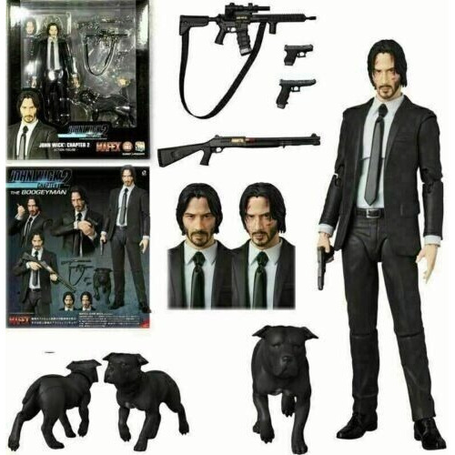 Mafex No. 085 John Wick Chapter 2 Figura Modelo Juguete 16cm