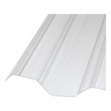 Policarbonato Greca 0,5mm Transparente 0,81x2,5mts Dvp