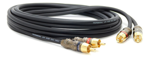  Cable Audio Rca A Rca Profesional Sin Ruido X 50cm Hamc