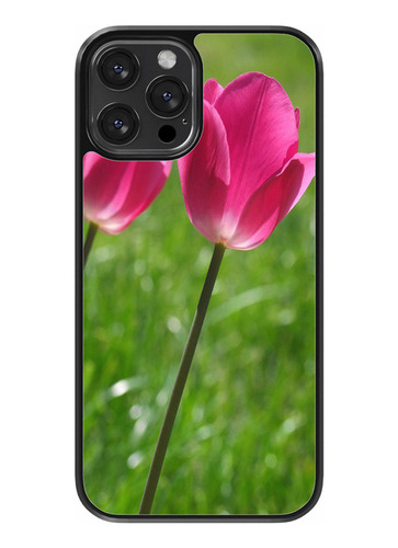 Funda Diseño Para Motorola Tulipanes De Colores  #6