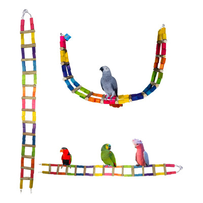 Escalera Para Loros, Guacamayas,yacos,agapornis,juguetes