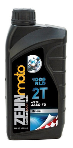 Aceite Zehn Moto Mineral Aceite 2 T Jaso Fc Tw3 1000 - 12 Lt