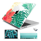 Funda Batianda Para Macbook Air 13 M2 + C/teclado Tropical