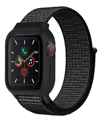 Correa + Funda Para Smartwatch Negro