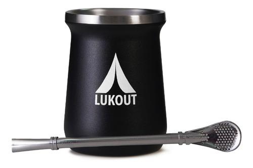 Mate Lukout 236 Ml + Bombilla Mate