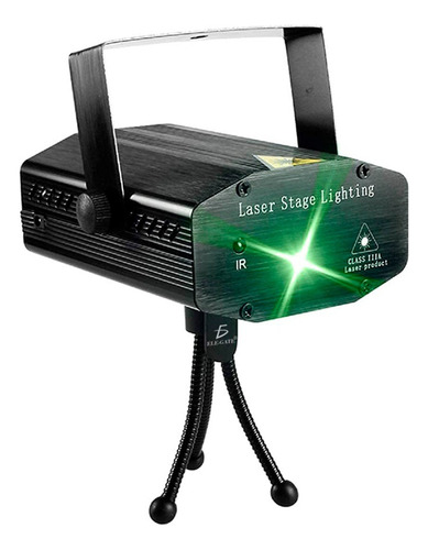 Mini Proyector Laser Lampara Movimiento Automatico Disco Dj