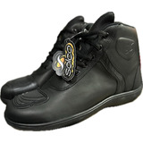 Botas Moto Solco Cuero Vacuno City Bike Proo Motoscba