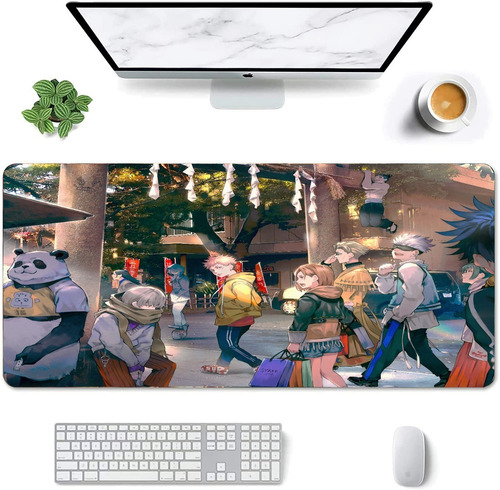 Mouse Pad Grande Anime Personajes Jujutsu Kaisen Art 30x70cm