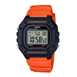 Reloj Casio Modelo W-218 Naranja