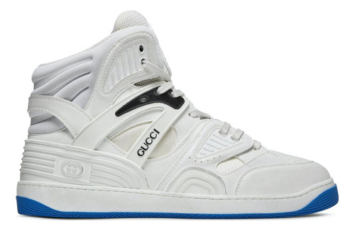 Tenis Gucci Men's Basket Sneaker White Originales Hombre