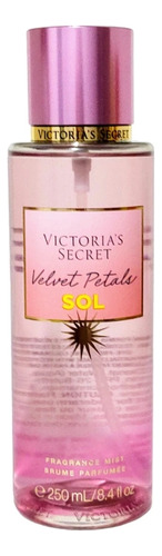 Bruma Aromática Victoria's Secret Splash Velvet Petals Sol, Volumen Unitario, 250 Ml