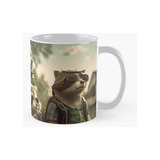 Taza Tripulación Mapache Calidad Premium