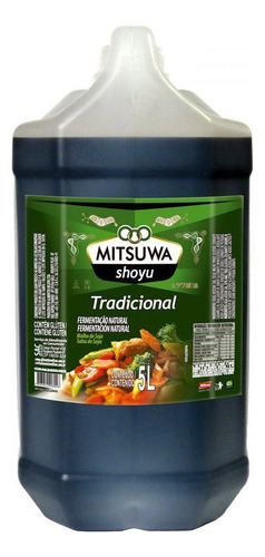 Shoyu Mitsuwa Tradicional 5 Litros - Promoção