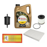 Kit 4 Filtros + Aceite 9000 Peugeot 308 408 C4 Lounge Thp