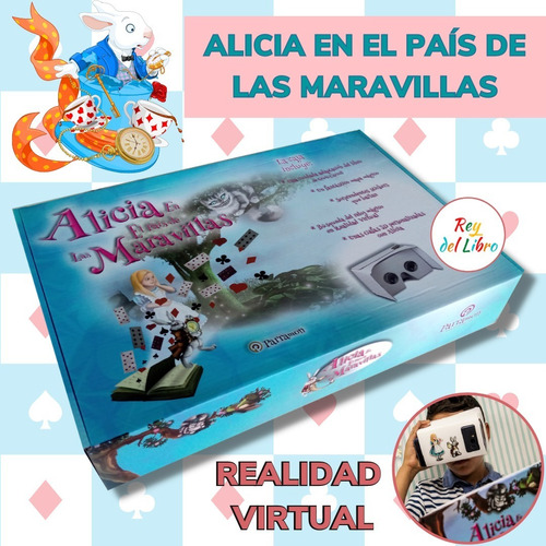 Libro Alicia En El País De Las Maravillas- Realidad Virtual