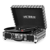 Victrola Bluetooth Veliz Tocadiscos Con Tocadiscos De 3 Velo