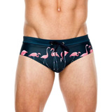 Traje De Baño Tipo Bikini Flamingos