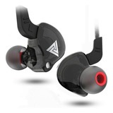 Fone De Ouvido Qkz Ak6 Gamer Dj In Ear Com Case