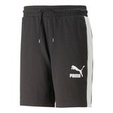 Pantaloneta Puma T7 Iconic Shorts Hombre -negro