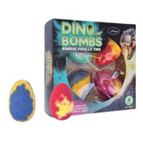 Bombas De Baño Dino 4 Pcs. La Prepie Color Multicolor