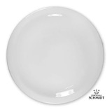 Set X4 Platos Playo 24cm Porcelana Blanca Schmidt