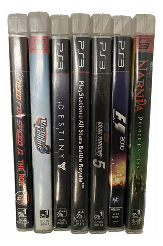 Juegos Ps3 Variados Destiny Need For Speed Narnia F1 Y Otros