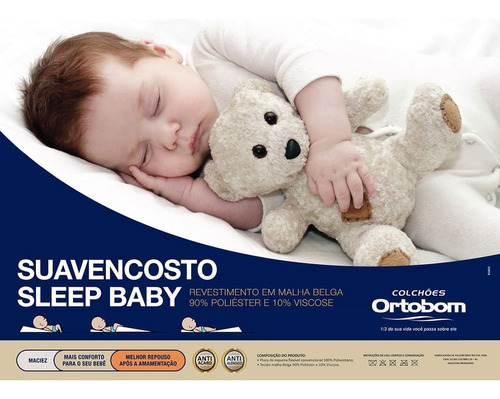 Travesseiro Anti Refluxo Para Berço Enxoval Bebe/sleep Baby