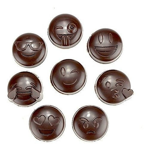 Molde De Policarbonato Para El Conjunto De Emoji De Chocolat