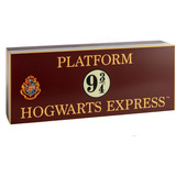Lámpara Hogwarts Express Plataforma 9 3/4 Harry Potter