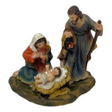 Pesebre De Navidad Navideño Jesus Maria Y Jose Nacimiento Cu