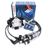 Kit Bobina + Cables + Bujías 3 Electrodos Vw Gol Trend Suran Fox Voyage