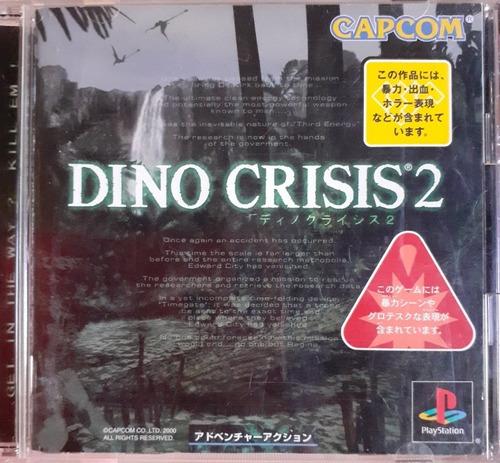 Dino Crisis 2 Original Playstation Completo Con Manual 
