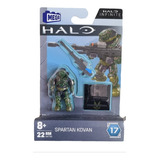 Figura Spartan Kovan Mega Construx Halo Serie 17 Nueva 