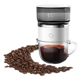 Cafetera Portátil Café Molido Ruffo Rf-t710 Viaje Oficina Camping Con Filtro Acero Inoxidable A Pilas 160ml