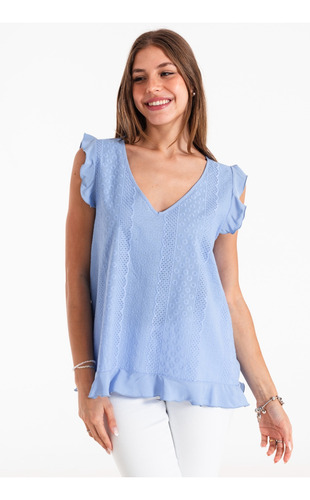 Blusa Broderie Dina