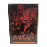 Dvd Pearl Jam - Riot Act 2003 - Live Orlando, Florida