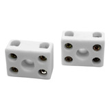 Conector Porcelana Md 2p 10mm - Liege