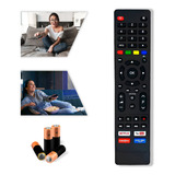 Controle Para Tv Philco Smart Tecla Netflix Globoplay Prime