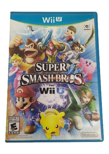 Super Smash Bros Nintendo Wii U - Fisico