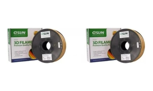 Pack 2 X Filamento Madera Esun 500g 1.75mm | Filamentos