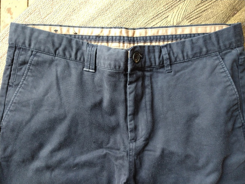 Pantalón Azul Zara Man Talle 34