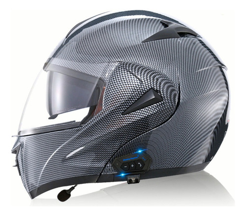 Casco De Moto Con Bluetooth 6 Estilos