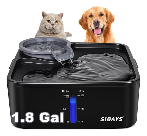 Fuente De Agua Para Perros Grandes Perros Medianos Y Gatos D