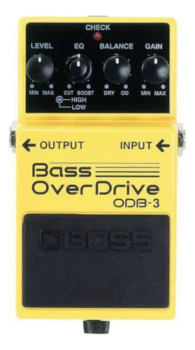 Pedal Boss Overdrive Bass Odb3